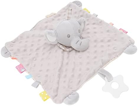 Безбедносно ќебе, безбедносно ќебе за бебиња меко удобен дизајн на слонови мало лесен бебе слатко ќебе за дома
