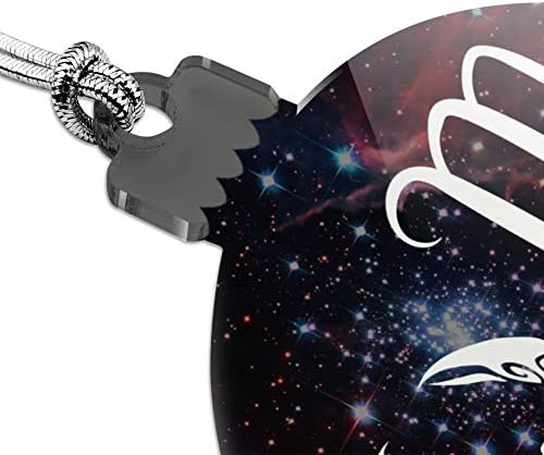 Хороскоп на Зодијак знак на Шкорпија Скорпион во вселената акрилна елка за одмор