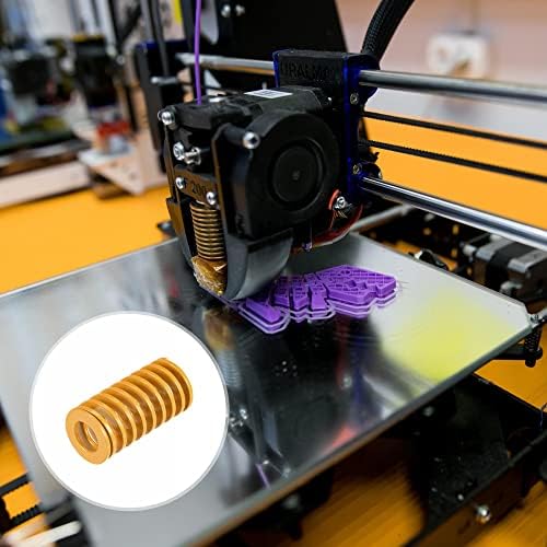 Uxcell 3D печатач умираат пролет, 25мм OD 50мм долг 4pcs спирално печат светло за компресија на компресија, калап за компресија, умираат извори
