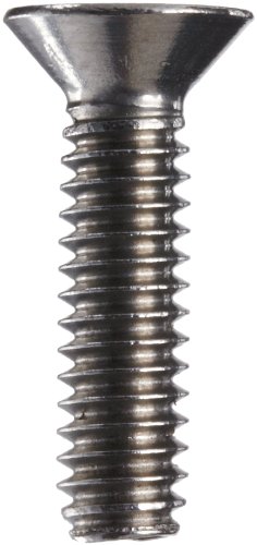 Мали делови завртка за машина од не'рѓосувачки челик, обична завршница, рамна глава, погон на Филипс, должина од 1/4 , нишки 0-80