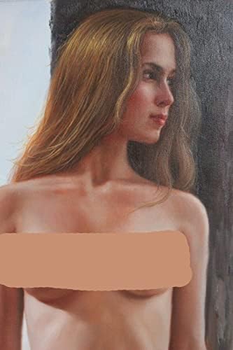 Dongyeeart Femaleенски голи серии уникатни/оригинални маслени слики на платно ликовна уметност убавина гола девојка рачно занаетчиство масло сликарство