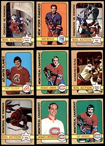 1972-73 о-пи-чикеј хокеј низок број скоро комплетен сет+