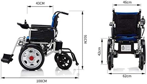 CYGGL Лесна Електрична Инвалидска Количка, Преклоплива Моќност Мала Мобилна Инвалидска Количка, Пренослив Медицински Скутер Со Максимална Носивост