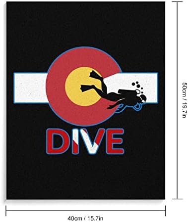 Колорадо Знаме Нуркање Боја По Броеви Комплети ПЛАТНО САМ Акрилно Масло Сликарство За Домашен Ѕид Декор 12х16 Инчи