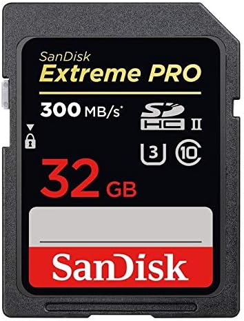 Sandisk 32gb Sd Екстремни Pro UHS-II Мемориска Картичка Работи Со Sony Mirrorless Камера A7R V, ZV-1F И FX30 C10 U3 V90 8K/4K Пакет со 1 Сѐ, Но