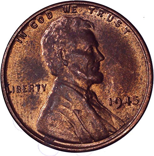1945 година Линколн пченица цент 1С за нециркулирани