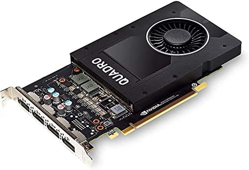 PNY NVIDIA Quadro P2200 5GB GDDR5X PCI Експрес 3.0 x16 Висок Профил 4X Дисплеј Порта 1.4