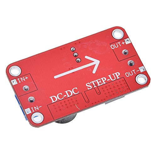 DKARDU 3 PCS XL6019 DC-DC BOOST CONVERTER MODULE 5V 6V 12V 24V 3-35V до 5-40V 5A Модул за напојување со прилагодлив напон за прилагодување