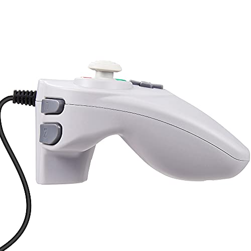 Класичен Wired N64 GamePad Controller JOYSTICK со 6FT продолжен кабел за Nintendo 64, Grey