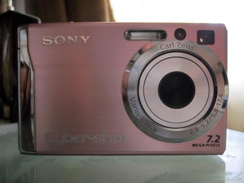 Sony Cybershot DSCW80 7.2MP дигитална камера со 3x оптички зум и супер стабилен шут