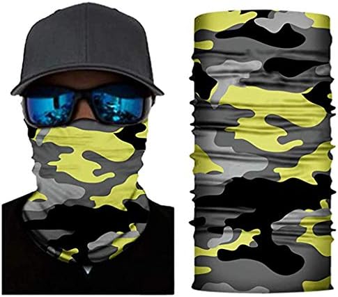 IQKA 1PC / 3PC BALACLAVA UNISEX Беспрекорна бандана маска за лице Rave Camo Headband на отворено спортска шамија