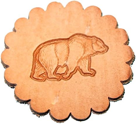 3-Д мечка со кожена марка 88304-00