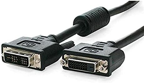 Startech.com DVI Продолжен кабел - 6 ft - единечна врска - машки до женски кабел - 1920x1200 - кабел DVI -D - Кабел за компјутерски монитор -