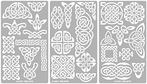 Алекс Мелник #37 метални весници матрици, келтски обрасци, матрици на Вика, матрици на келтскиот јазол, матрици на Викинг, шаблони за горење на дрво, матрици за резба ?
