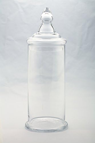 Diamond Star Glass 6 DX19 Clear Jar w/Lid, 6 од 19