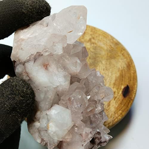 Нови 310G хематит Фантомски кварц лековити кристали камен 8x9x5 cm