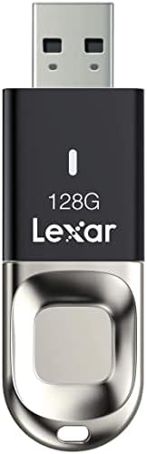 Lexar 128gb Jumpdrive F35 150mb / S USB 3.0 Флеш Диск Пакет Со Goram Црна Јаже