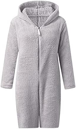 Памами за жени Зимски руно со долги ракави плишани пливни п.ј. дуксери кратки пижами за спиење плишани џемпери
