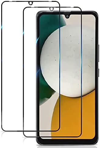 UEEBAI 2 Пакети Заштитник На Екранот За Samsung Galaxy A34 5G, Калено Стакло HD Чист Сензор Заштита Случај Пријателски Лесна Инсталација Меур Слободен Стакло Целосна Покриеност