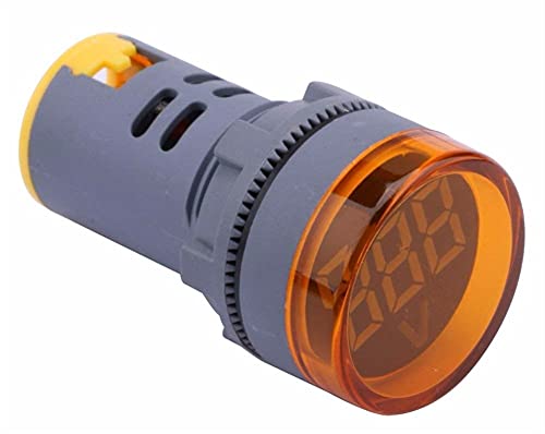 HWGO LED дисплеј Дигитален мини волтметар AC 80-500V мерач на напон мерач на мерач на волт-монитор Светлосен панел