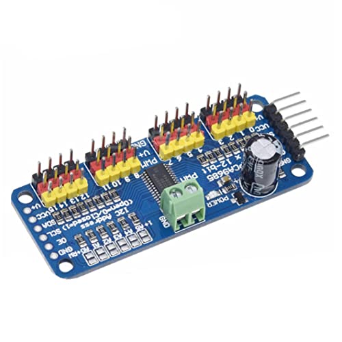 10GTEK PCA9685 16 Канал 12-битен PWM Servo Motor Board Module IIC за Arduino Robot или Raspberry Pi