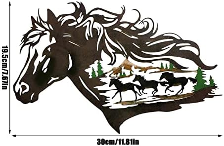 Лустери стакло чиста и темна декорација уметност декорација коњ wallид коњ сенка Сенка приврзок коњ сенка wallидна декорација виси