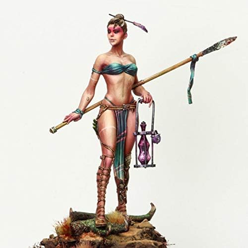 RISJC 1/24 модел на лик на смола Антички женски воин-модел комплет // n5853