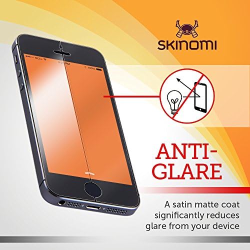 Заштитник на матниот екран на Skinomi компатибилен со Alcatel OneTouch Подигнете го анти-сјајниот мат кожа анти-меур филм