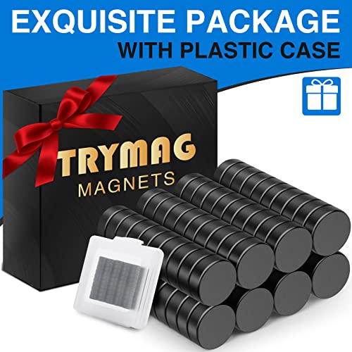 ТРИМАГ 18х3мм 20 парчиња Керамички Магнети Се Пакуваат со 80 Парчиња Силни Магнети За Ретка Земја