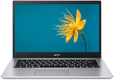 2022 Acer Aspire 5 14 FHD Тенок &засилувач; Лесен Лаптоп, 11-Ти Intel Core i5-1135G7, Iris Xe Графика, 12GB RAM МЕМОРИЈА, 256GB PCIe