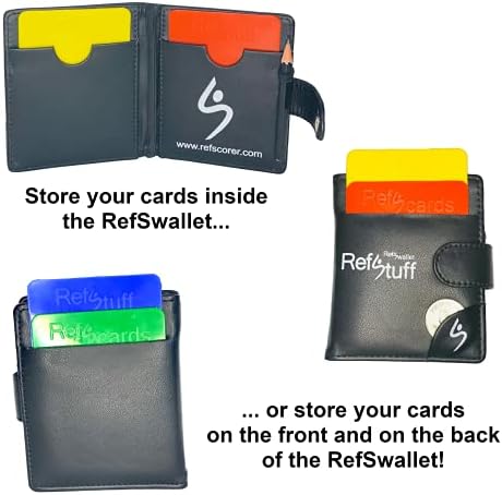 Reftuff Refswallet фудбалски судија на паричникот тетратка