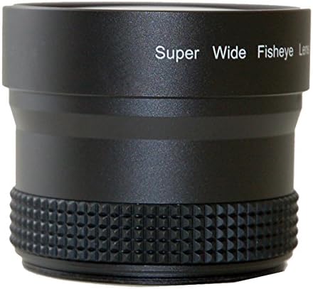 Canon PowerShot SX40 HS 0.21x-0,22x леќи со риба-очи со висок степен + крпа за чистење на директни микро влакна