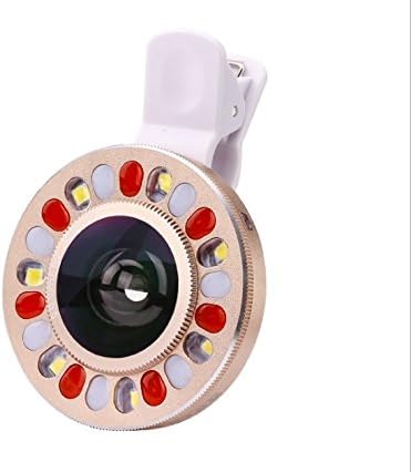 SzChengci Selfie Flash 21 LED LED Ring Filt usb Charge 0,4x широк агол леќи компатибилен со камерата за паметни телефони