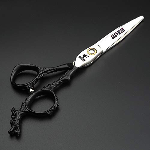 Хематит Високи лежишта фризерски алатки 6 инчен фризерски ножици во собата Јапонија 440с нерѓосувачки челик фризерски ножици