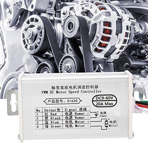 DC Мотор Pwm Контрола На Брзината Четка Мотор Контролер DC9-60V 10A/20A/30A