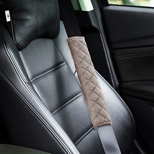 Татуо 4 пакувања Безбедни влошки за појас за заштитник на безбедносниот ремен на автомобилот Мека удобност Безбеден појас, лента за ленти за рамената, прицврстувач