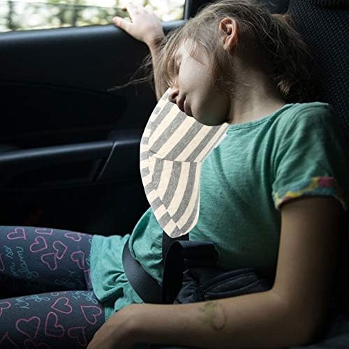 Wakauto Seath Belt Sleepe Pemlowe Pilloute Seat Seat Seatse Pad Universal Car Seat Seat Reck Head Поддршка за да се одморите, шарена перница