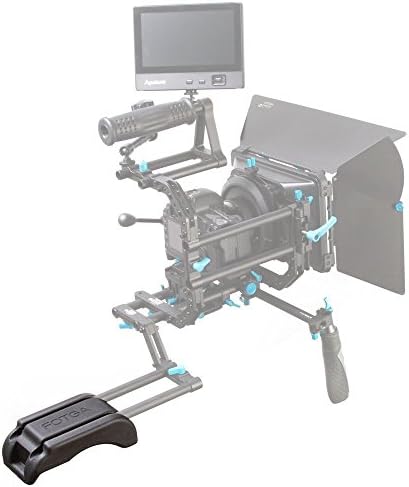 FOTGA Стабилна Лесна Рампа За Монтирање На Рамо за Систем За Поддршка на Прачка ОД 15мм DSLR Опрема Видео Камера DV DC