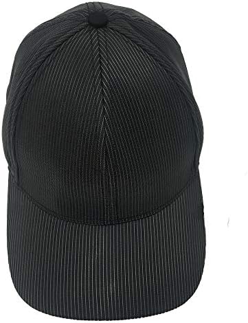 LED светлосна капа за мажи ， 7 бои Сјај капа од оптички влакна рајв светлечки бејзбол капа за жени USB полнење