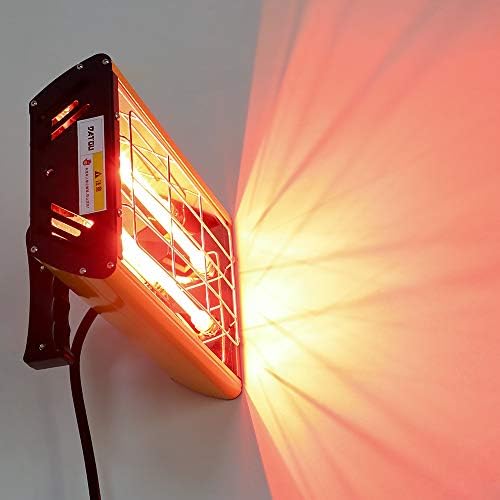 Datouboss инфрацрвена ламба за печење во боја 2000W Shortwave инфрацрвена ламба за сушење на боја, за лепење на фен за леб за автомобили за поправка на каросерија за боење сист?