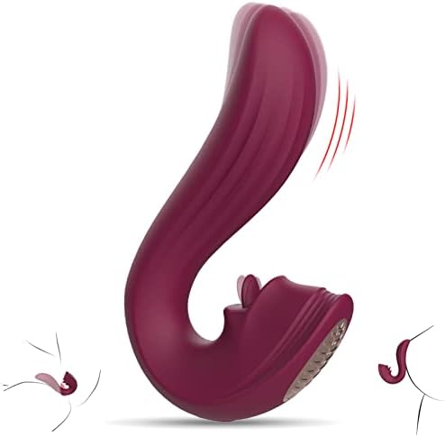 Клиторис Г-точка Дилдо зајак стимулација Вибратор секс секс возрасни парови играчка за жени, USB полнење реален јазик лижејќи масажер со роза со 9 режими на вибрации