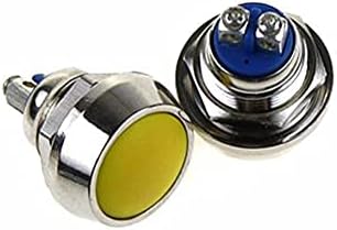 Outvi 12 mm моментално метално копче за метално копче во боја, обоени прекинувачи, сферични не'рѓосувачки челик модификација на автомобили,