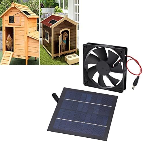 Вентилатор на соларна Енергија, Мини Вентилатор За Издувни Гасови, Водоотпорен Мини Вентилатор За Напојување На Соларен Панел За Домашно Поткровје,