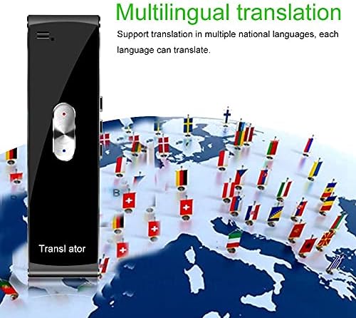 Ortableлкм Пренослив Мини Безжичен Паметен Преведувач 70 Јазици Двонасочна Апликација За Инстант Гласовен Преведувач Во Реално Време