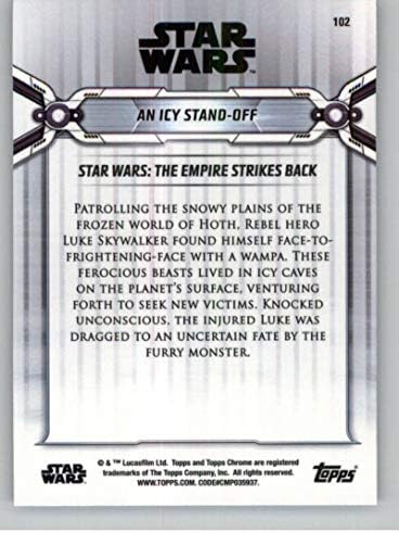2019 Топс Хром Војна На Ѕвездите Наследство #102 Ледена Стенд-оф Трговска Картичка