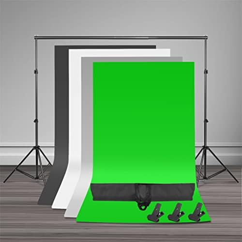 Лук -фото студио LED мекото кутија чадор комплет за осветлување Поддршка за позадината 4 Заднината на бојата за фотографирање