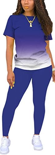 2 парчиња облеки за жени поставуваат тренингот со долги ракави, со сет на широки панталони со широки нозе со високи половини