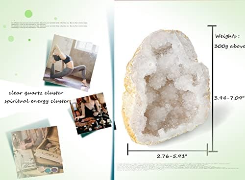 Xiannvxi кристали и лековити камења јасно кварц геодери природен суров реален реики духовен енергетски кластер груби неправилни скапоцени камења
