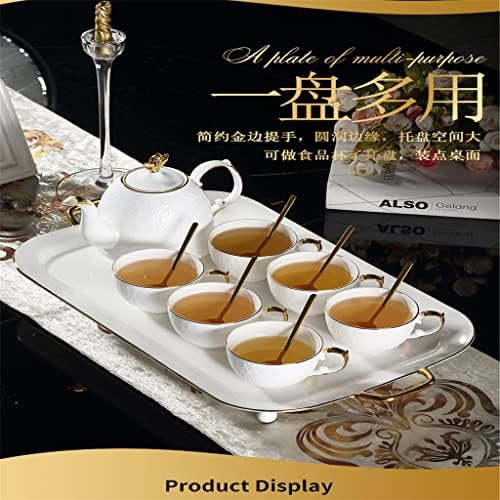 Seasd Европски стил Коска Кина шолја за кафе Англиско попладне чај чај чај сет кафе сет со послужавник за свадбени подароци