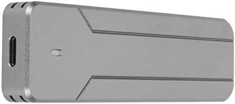 Qinlorgo M. 2 Комплет За Тип C Алуминиумска Легура КОМПЛЕТ USB3. 2 Gen2 Авто Спиење M. 2 NVMe SSD за 2280